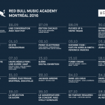 RED BULL MUSIC ACADEMY Montreal 2016