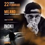 Inoki Ness live a Milano presso il Goganga